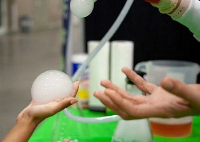 Dry Ice Professor Egghead Bubble